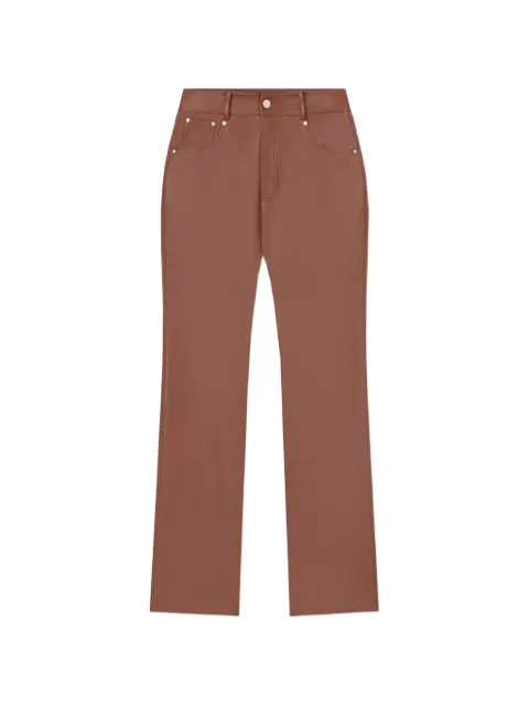 Nanushka Jacoba five-pockets trousers Brown NW25SSPA21775