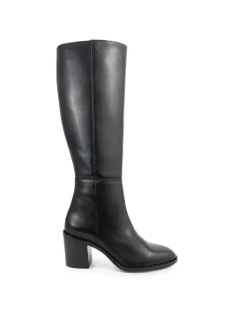 SERGIO MORETTI FIRENZE knee-high block-heel boots Black 60145397
