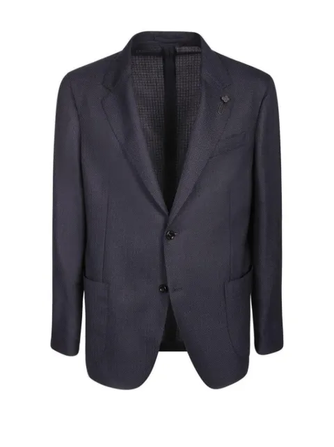 Lardini Roma flower-detail blazer Blue CN6202EPAIF66505