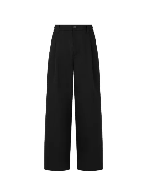 TOMBOY semi-oversized pleated trousers Black 9156331553