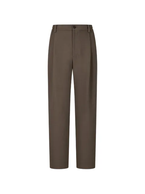 TOMBOY pleated elasticated-waistband trousers Brown 9156331551