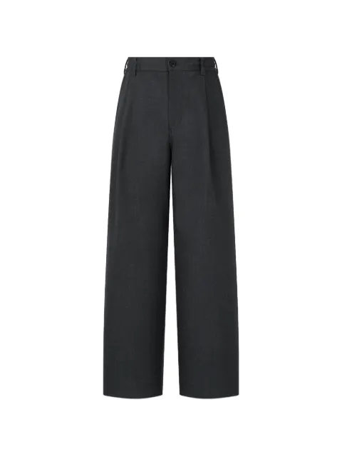 TOMBOY semi-oversized pleated trousers Grey 9156331553