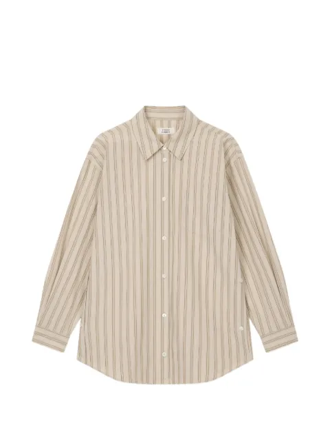 TOMBOY striped button-down cotton shirt Neutrals 9106321102