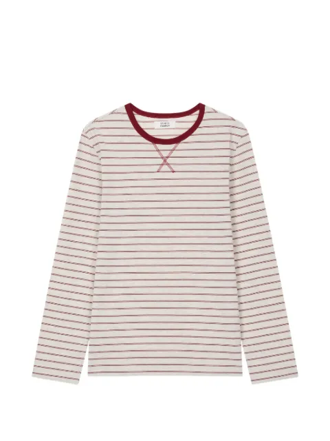TOMBOY striped long-sleeve cotton T-shirt Neutrals 9106322009
