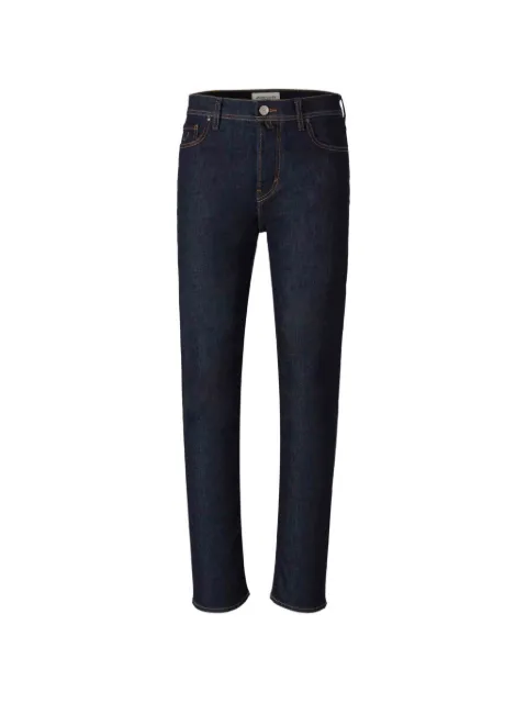 Jacob Cohën logo-patch slim-fit jeans Blue JUMQE031031S4213R1