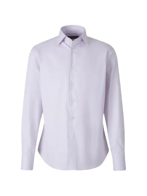 Canali cotton shirt Purple CCL7018GA03807