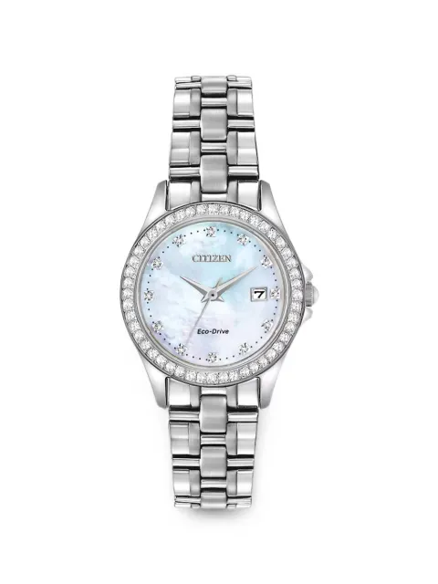 CITIZEN Silhouette 28mm watch set Blue EW184166D