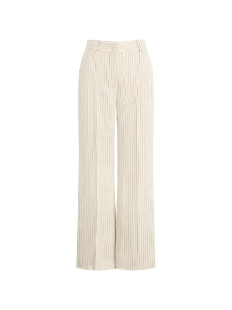 Favorite Daughter Fine Line pinstripe trousers Neutrals FOH4SP8657