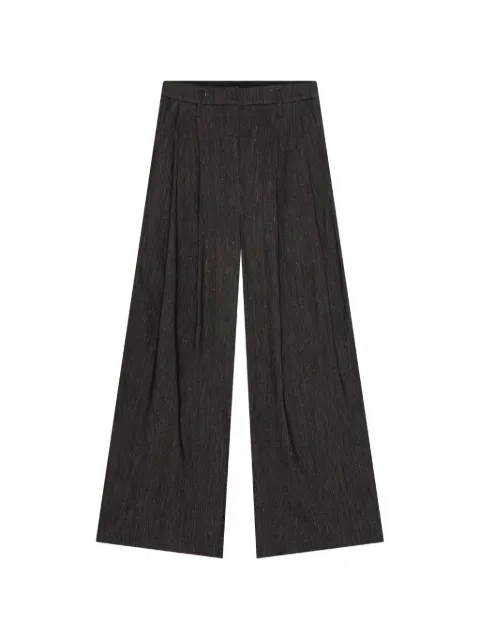 HERSKIND Bowie pleated trousers Grey 5914257