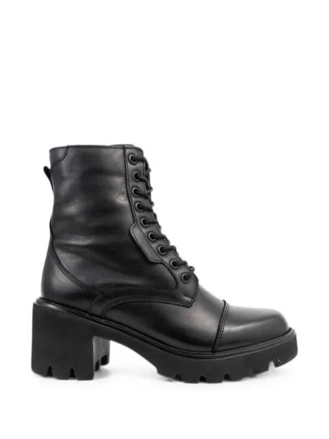 SERGIO MORETTI FIRENZE lace-up ankle boots Black 601545716