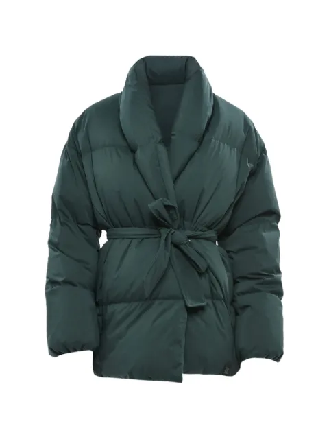 Bacon New Dada belted puffer jacket Green BACPIGIA439DEEPGREEN