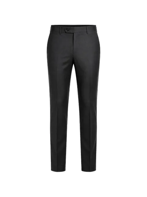 Corneliani Academy hidden-closure trousers Black 8252798818060013