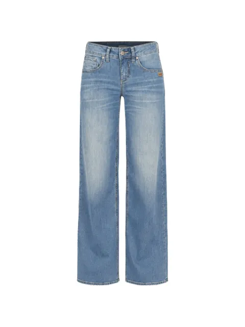 GANG River faded-effect wide-leg jeans Blue 111451739
