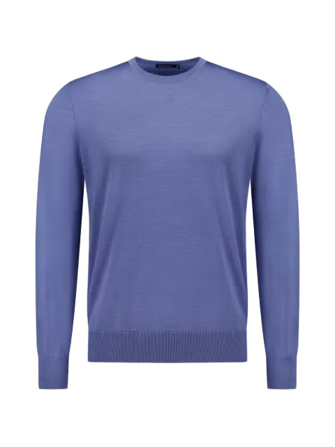 Zegna crew-neck sweater Blue UHJ00A3110