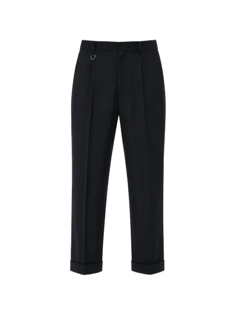 Paolo Pecora Duomo pleated trousers Blue 24IC1M0B12830576685