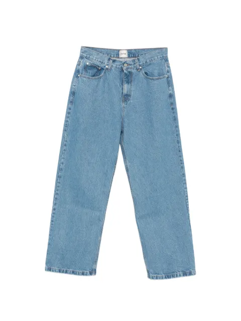 Arte Antwerp logo-print straight-leg jeans Blue AW26181P