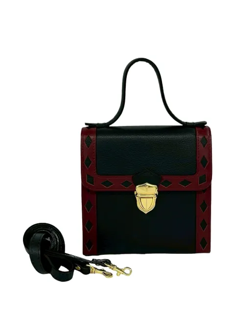 Saint Laurent Pre-Owned 20th Century Leather satchel Black QKHG28TWQI9ZDA0P