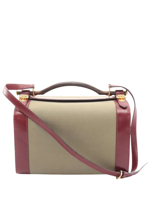 Hermès Pre-Owned 1979 Toile Cosmos satchel Neutrals 9EZVG7DZVT8BC6GH