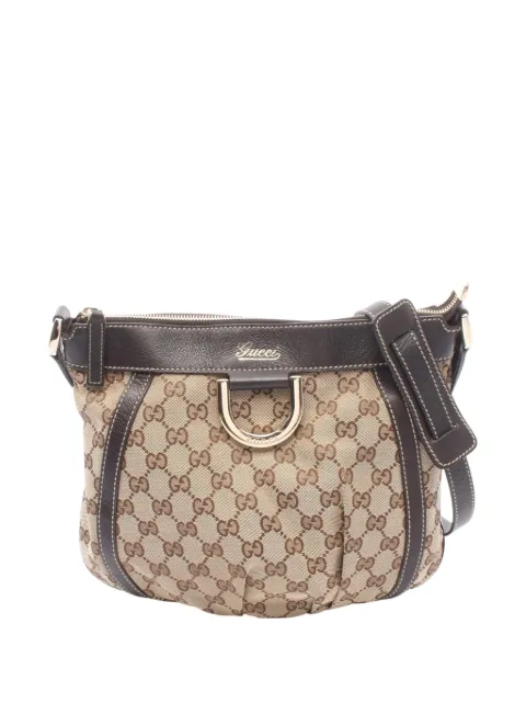 Gucci Pre-Owned 2000-2015 GG Canvas Abbey D Ring crossbody bag Neutrals XP9WT3GY9NXUYCLG
