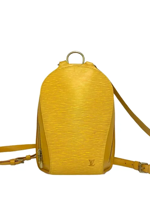 Louis Vuitton Pre-Owned 1999 Epi Mabillon backpack Yellow 7N1PQT0HCYEMNANA
