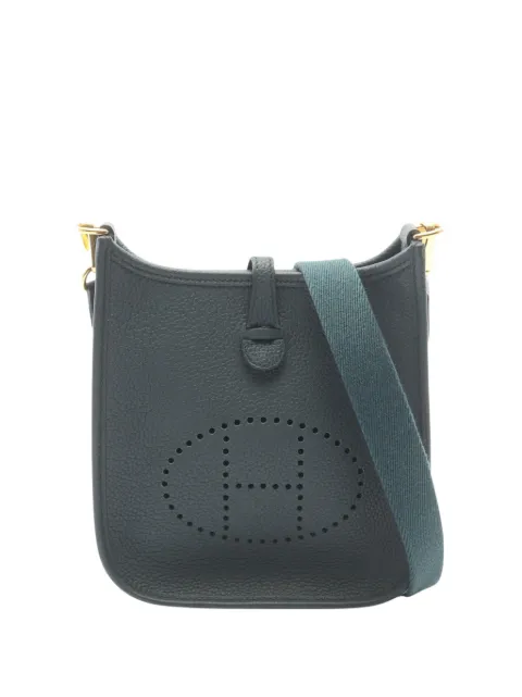 Hermès Pre-Owned 2022 Clemence Evelyne 16 Amazone crossbody bag Green PXLTM67JCHYSVUQQ