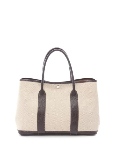 Hermès Pre-Owned 2006 Toile and Negonda Garden Party 36 tote bag Neutrals M0BPC8EHFG0PSP6I