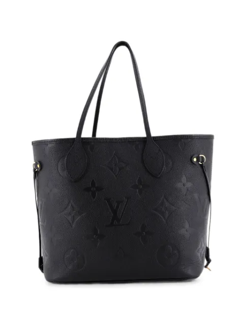 Louis Vuitton Pre-Owned Neverfull NM Monogram Empreinte Giant MM tote bag Black ZWXW0HHUDLINZKUE