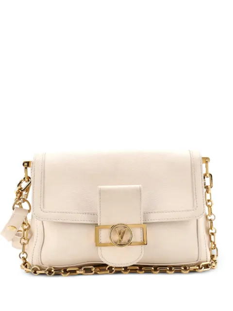 Louis Vuitton Pre-Owned Dauphine Soft Calfskin GM shoulder bag White XL3SJNQRRKWK7A4L