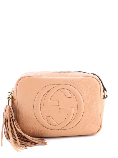 Gucci Pre-Owned Soho Disco Leather Small crossbody bag Neutrals 7AK73QN245FHQLYA