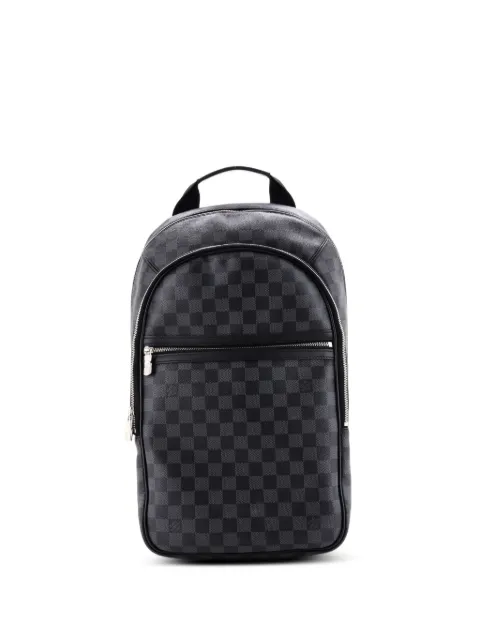 Louis Vuitton Pre-Owned Michael NM Damier Graphite backpack Black V5AQZR5O6IDJJMWV