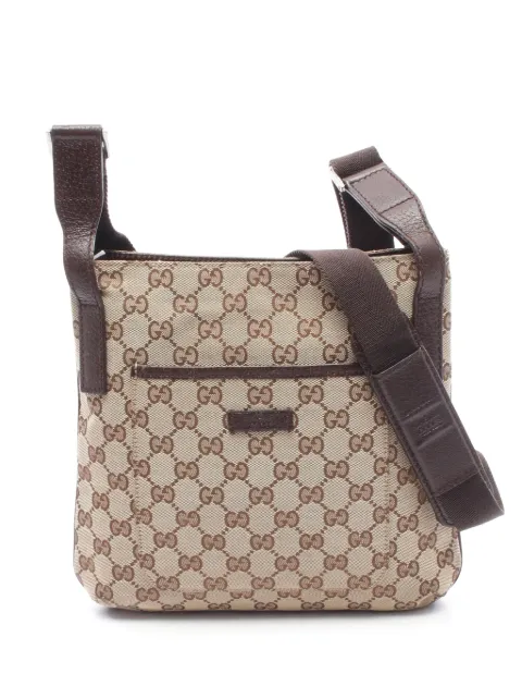 Gucci Pre-Owned 2000-2015 GG Canvas crossbody bag Neutrals M8YE0QKTVUHSDV0Y