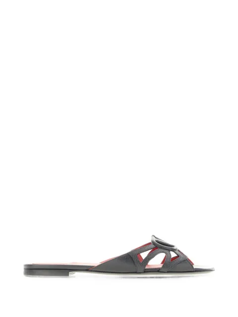Valentino Garavani Wonderweb VLogo cutout sandals Black WS0QC6XGU