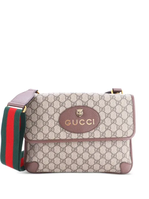 Gucci Pre-Owned Neo Vintage Flap Messenger GG Coated Canvas Medium crossbody bag Brown M2KCOROE690RCP92