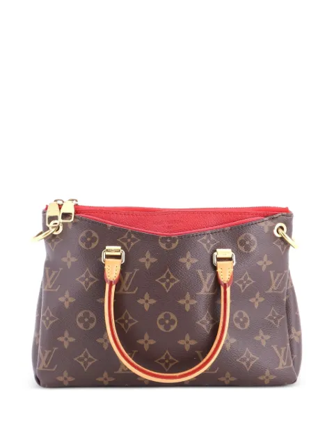 Louis Vuitton Pre-Owned Pallas Tote Monogram Canvas with Leather BB shoulder bag Brown T1QMADSPIM9PYZTU