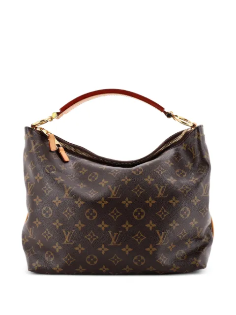 Louis Vuitton Pre-Owned Sully Handbag Monogram Canvas PM hobo bag Brown 3JL56UQWYJ2BASFQ