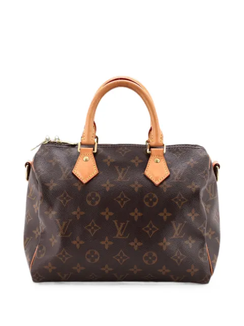 Louis Vuitton Pre-Owned Speedy Bandouliere Bag Monogram Canvas 25 satchel Brown 2VJ4LEPIBFULL8NZ