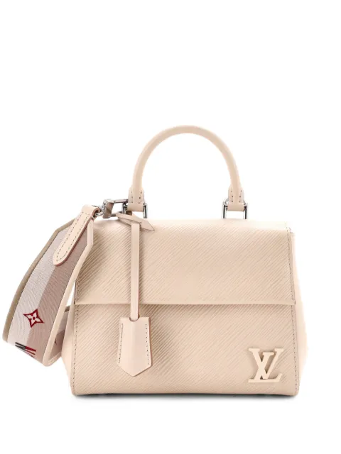 Louis Vuitton Pre-Owned Cluny Top Handle Bag Epi Leather Mini satchel Neutrals DOYT7MRQFKN3RLYD
