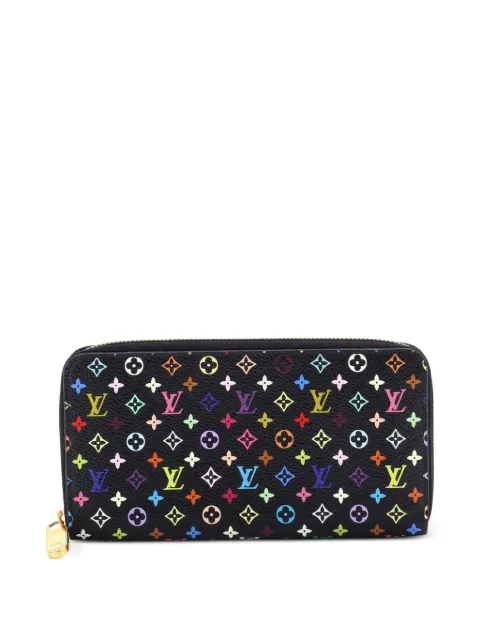 Louis Vuitton Pre-Owned Zippy Wallet Monogram Multicolor small wallets Black CXWOD8DNS0JME4LU