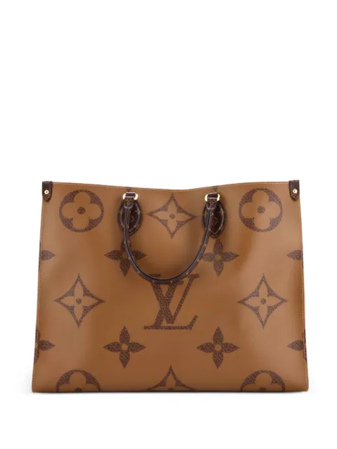 Louis Vuitton Pre-Owned OnTheGo Reverse Monogram Giant GM tote bag Brown 8NZLN77MMPQXKPVH