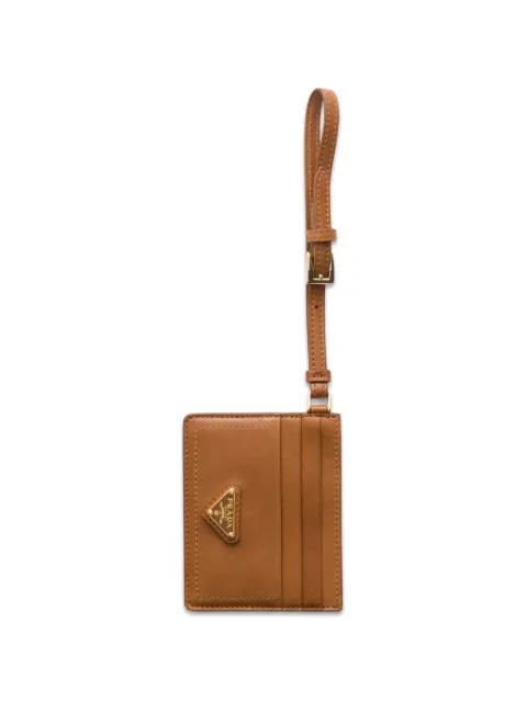 Prada nappa-leather card holder Neutrals 1MC1372G6Y