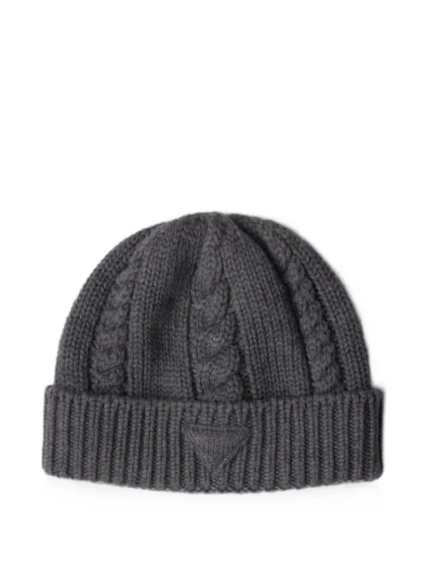 Prada wool beanie Grey 1HC5302ZPT