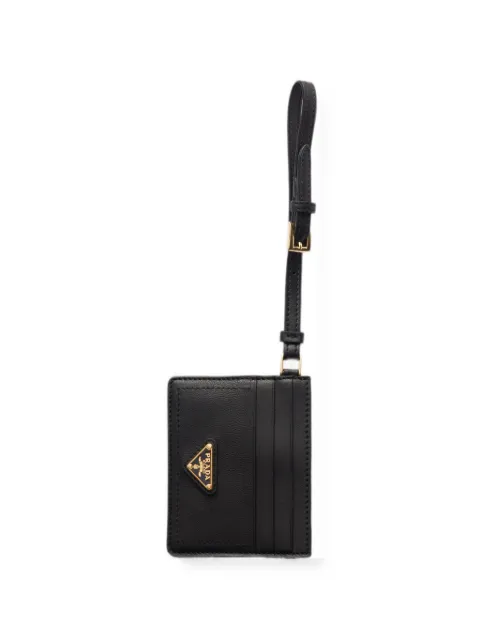 Prada nappa leather card holder Black 1MC1372G6Y