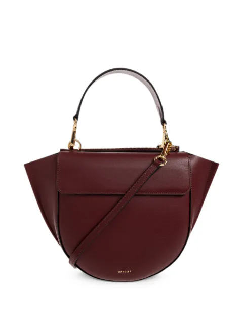 Wandler Hortensia Small leather tote bag Red 261020001670