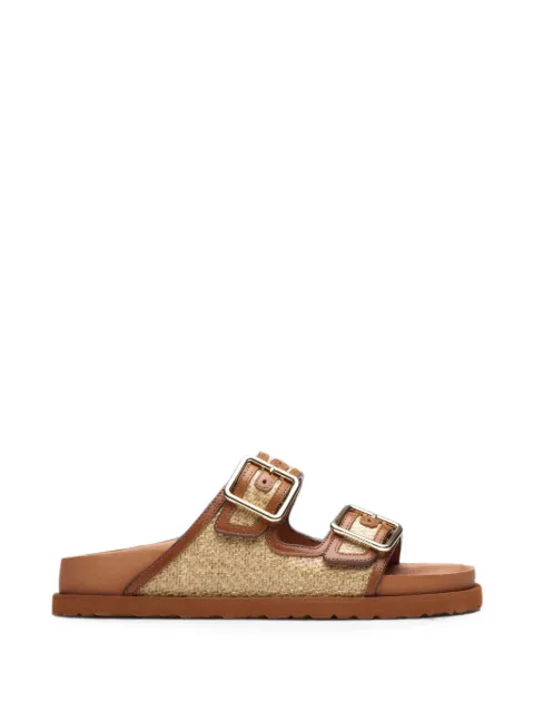 Birkenstock Arizona raffia sandals Neutrals 1032507