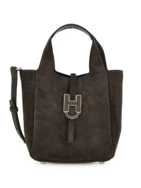 Hogan mini suede tote bag Brown KBW01XA1100UGM