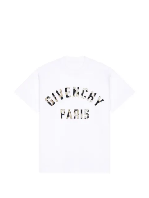 Givenchy logo-print T-shirt White BW70G83YV2