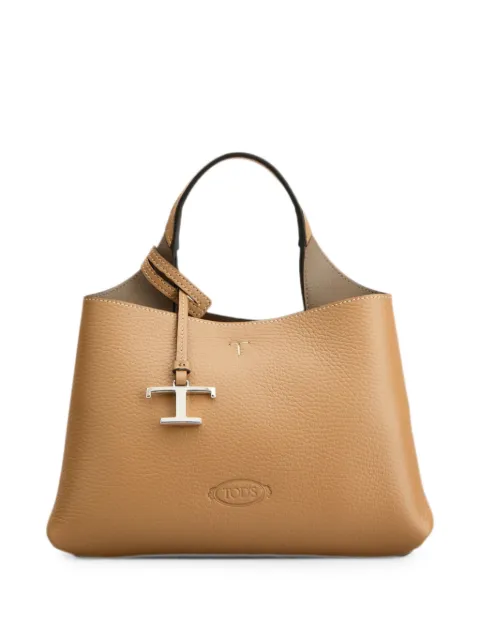Tod's micro leather tote bag Brown XBWAPAEL000QRI