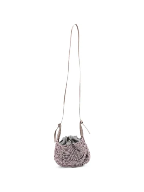 Mariana Mendez Bowl cage-effect shoulder bag Grey BOWL