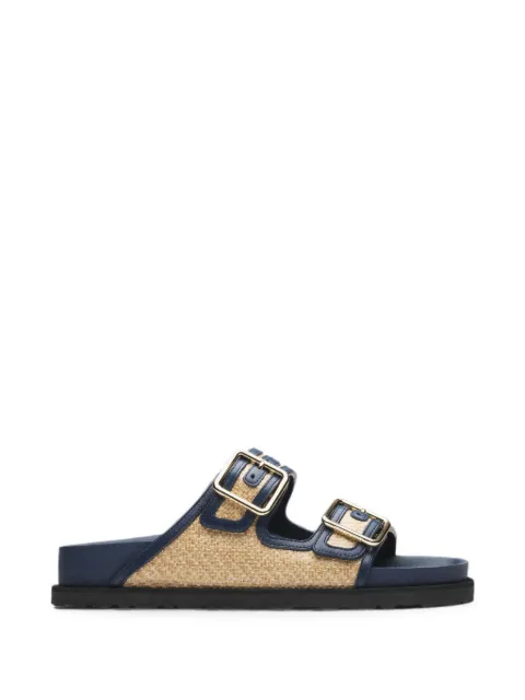 Birkenstock 1774 Arizona raffia sandals Blue 1032508