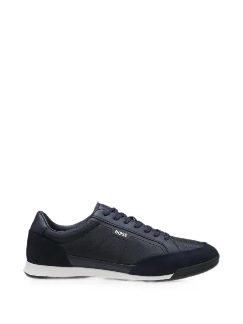 BOSS Nitan panelled sneakers Blue 50568486